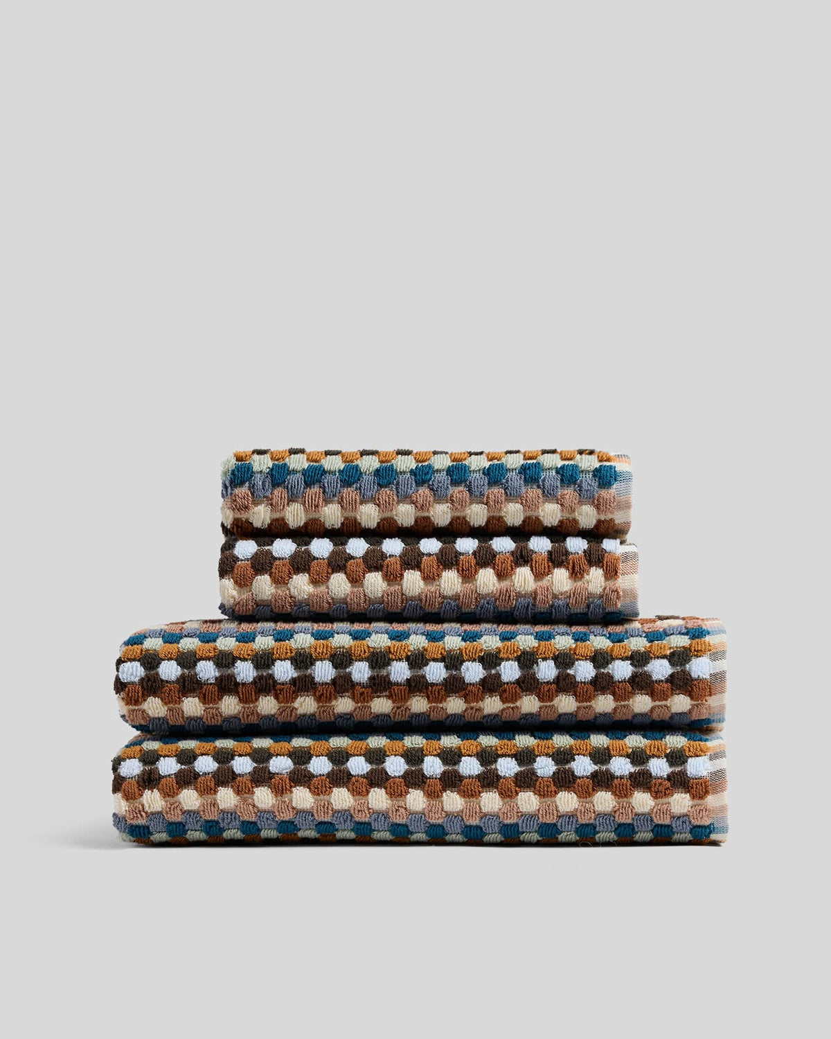 2+2 Organic Mosaic Bath Bundle - Multi